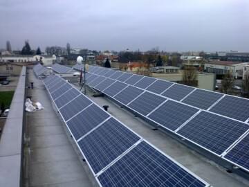 Fotovoltaická elektrárna v Praze