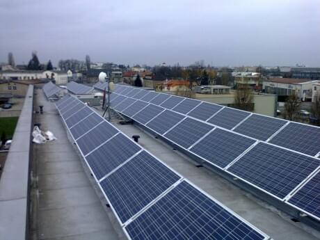 Fotovoltaická elektrárna v Praze