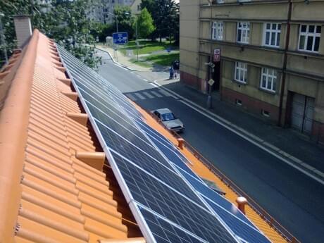 Fotovoltaická elektrárna v Rokycanech